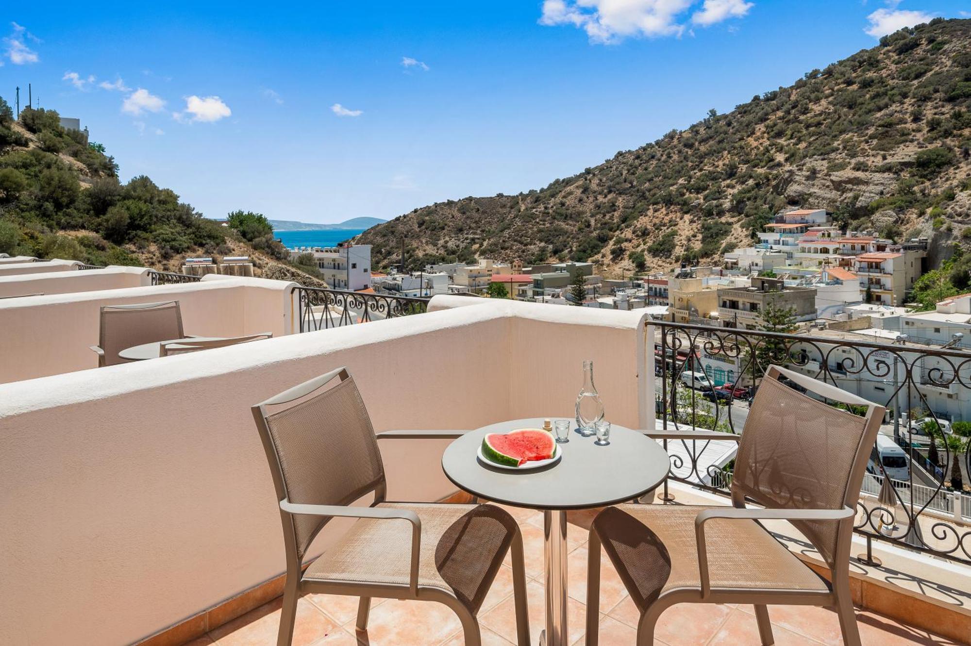 Glaros Hotel Apartment Agia Galini Exterior foto